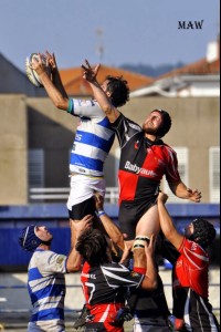 Touche aristemuño contra Zarautz